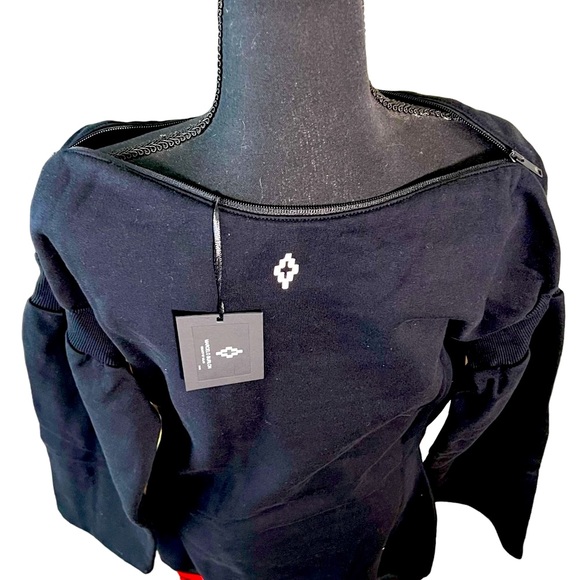 🌟NWT🌟 MARCELO BURLON 🌟 🇮🇹 “Love till the End” LUX Sweatshirt Dress SZ S/M - Picture 9 of 11